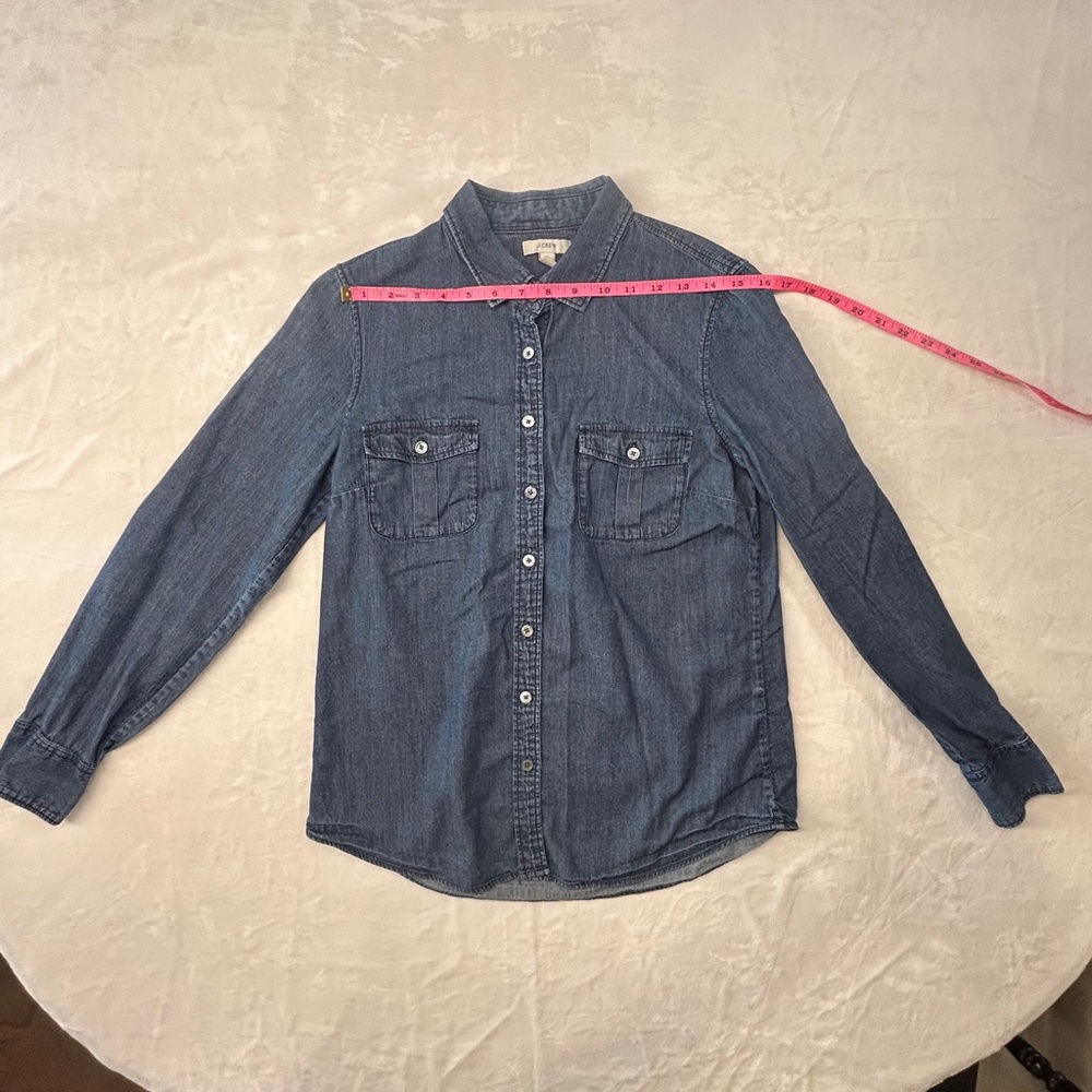 J. Crew Chambray Shirt in Size 8